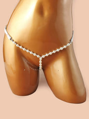 Pearl Bikini Thongs