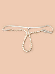 Pearl Bikini Thongs